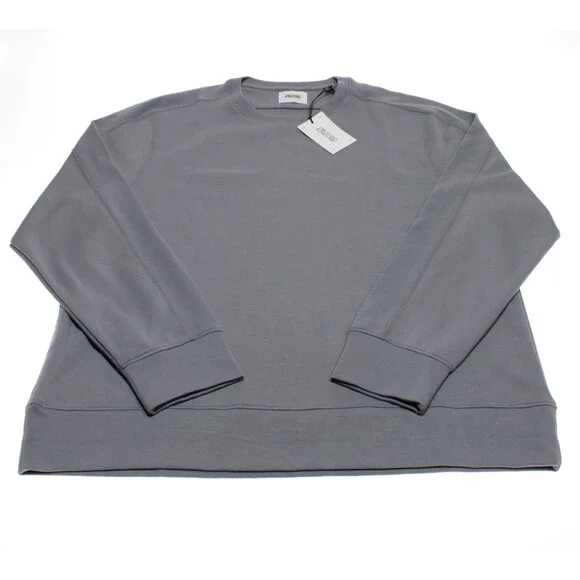 Orchard & Broome NWT Allen Crew Neck Sweatshirt Size XL Cloud Gray Cotton Blend